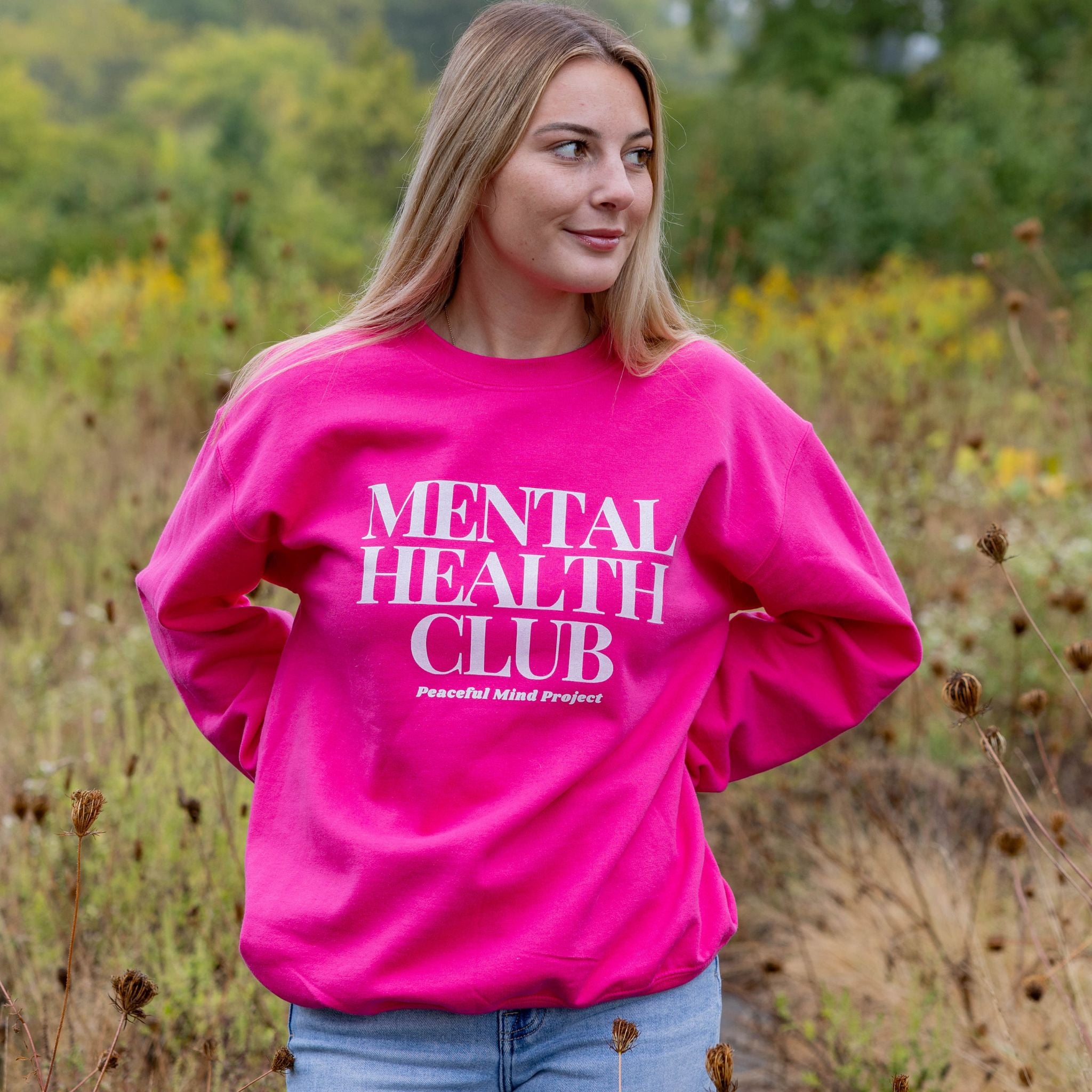 Mental Health Club Crewneck – Peaceful Mind Project
