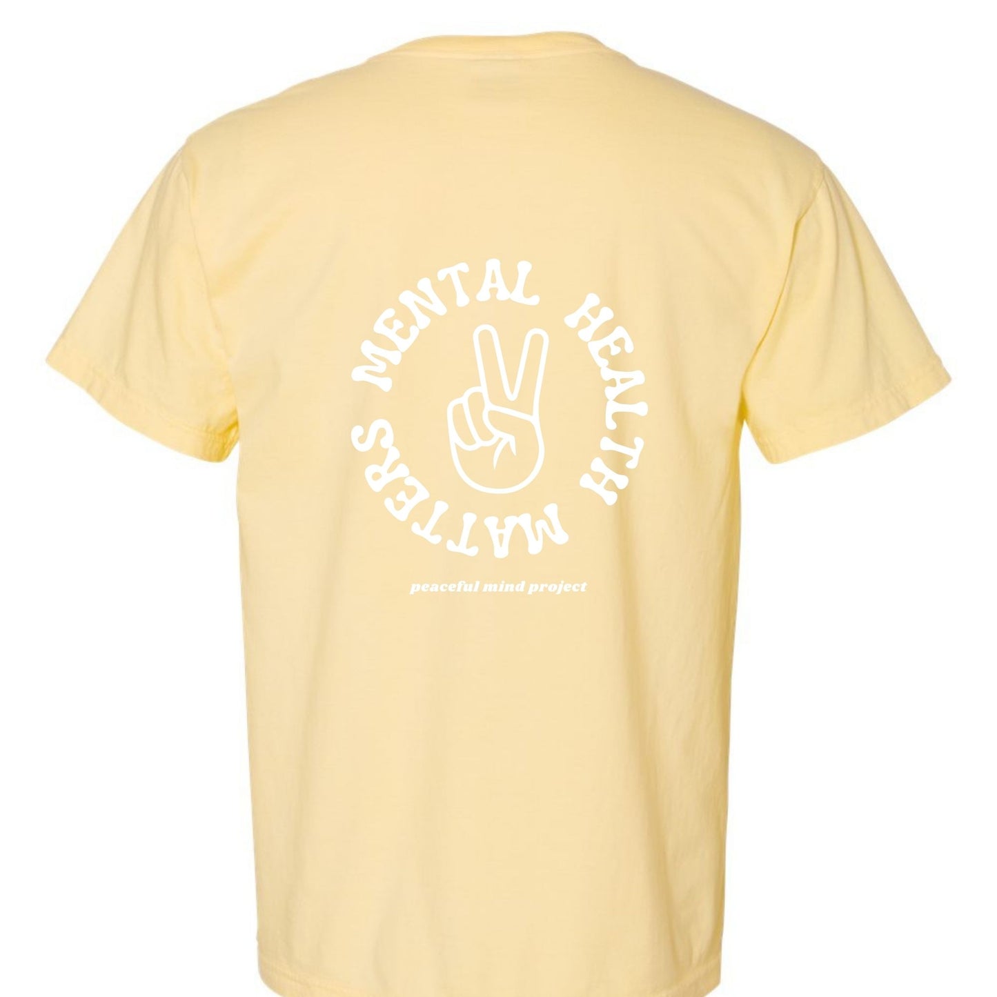 Mental Health Matters T-Shirt - White Print