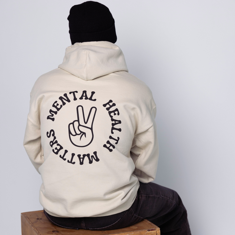 
                  
                    Mental Health Matters Hoodie - Sand
                  
                