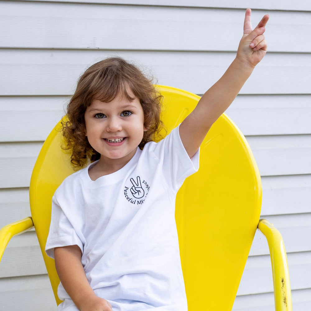 Kids White Logo T-Shirt