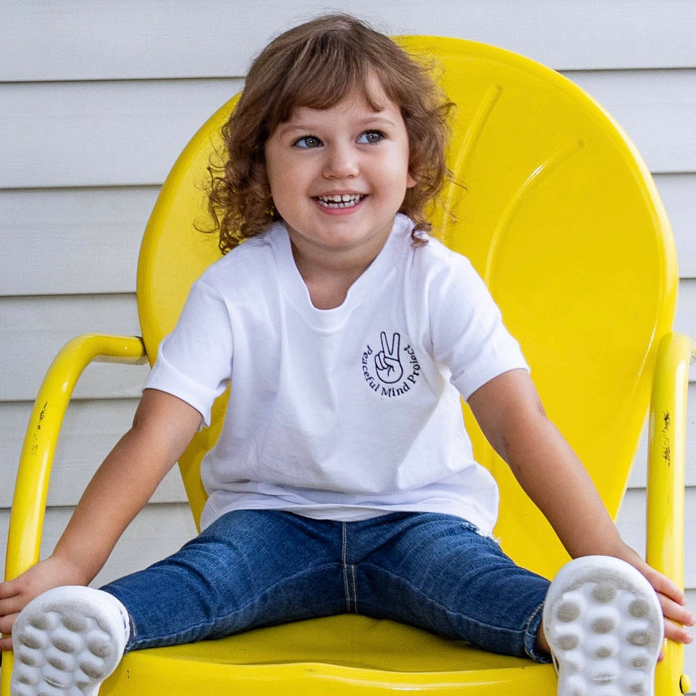 Kids White Logo T-Shirt