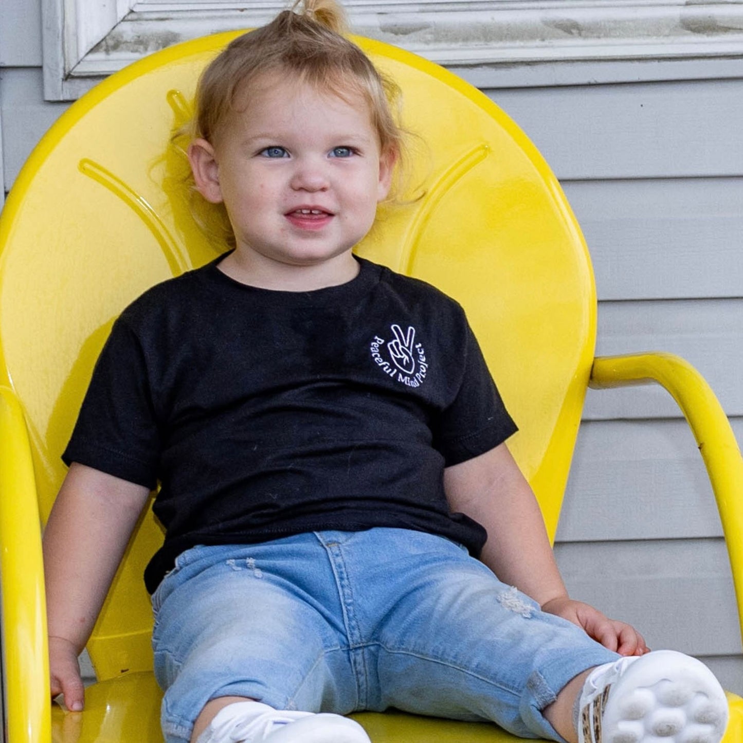 Kids Black Logo T-Shirt