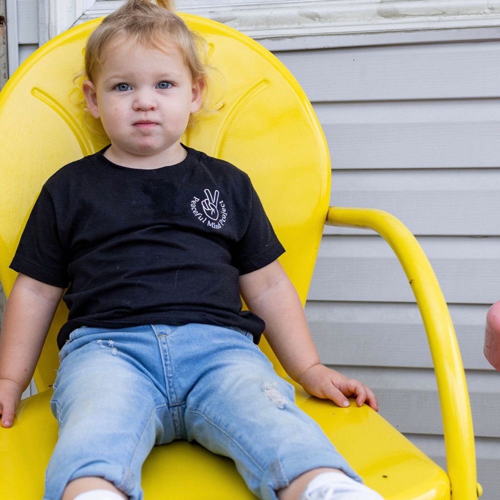 
                  
                    Kids Black Logo T-Shirt
                  
                