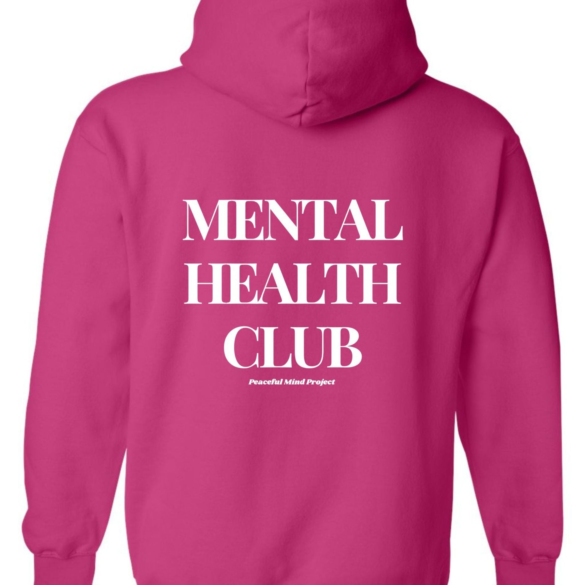 MIRROR9★Comfy club hoodie&pants Mental Health Club Hoodie – Peaceful Mind Project
