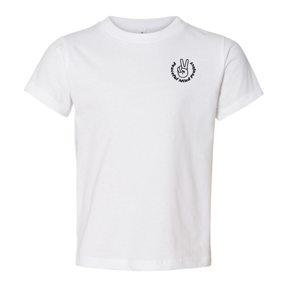 
                  
                    Kids White Logo T-Shirt
                  
                