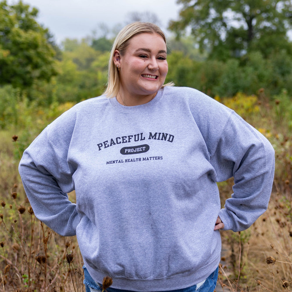 Peaceful Mind Project Crewneck - Black