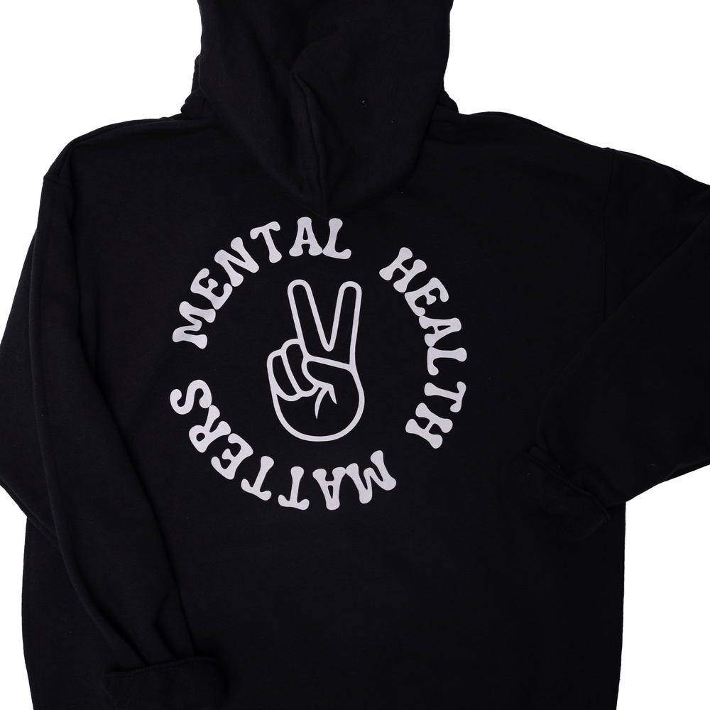 
                  
                    Mental Health Matters Hoodie - Black
                  
                