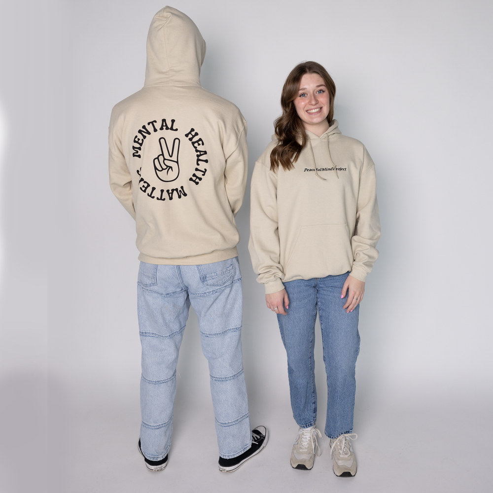 
                  
                    Mental Health Matters Hoodie - Sand
                  
                