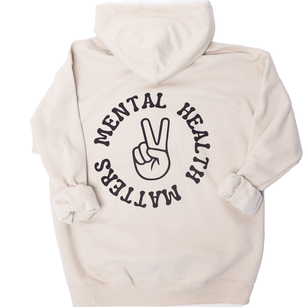 
                  
                    Mental Health Matters Hoodie - Sand
                  
                